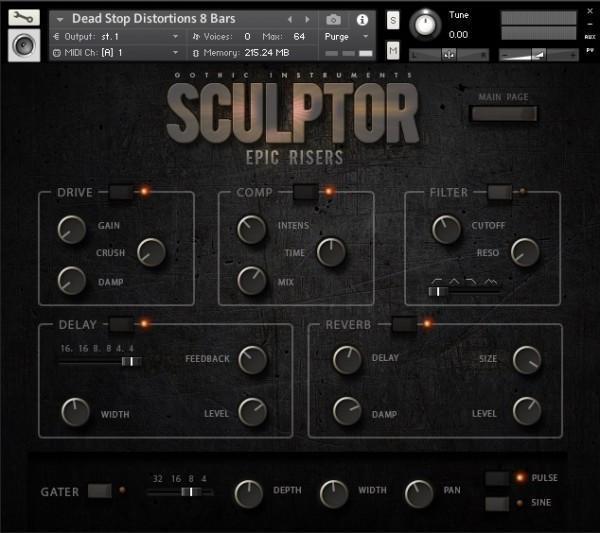 Gothic Instruments Sculptor Epic Drops KONTAKT download free
